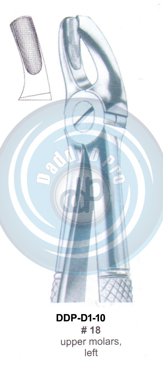 Tooth Extracting Forceps  Fig#18 (english pattern)