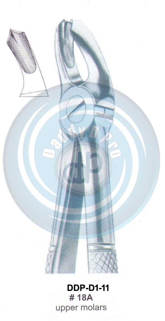 Tooth Extracting Forceps  Fig#18A (english pattern)