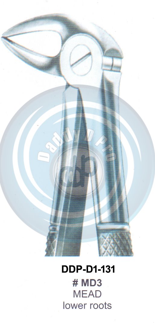 Tooth Extracting Forceps  Fig#MD3 (english pattern)