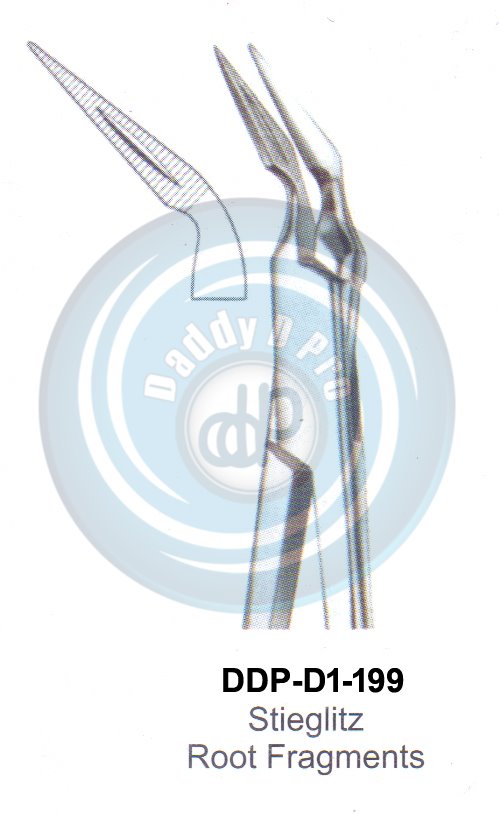 Tooth Extracting Forceps  Stieglitz (english pattern)(Curved)