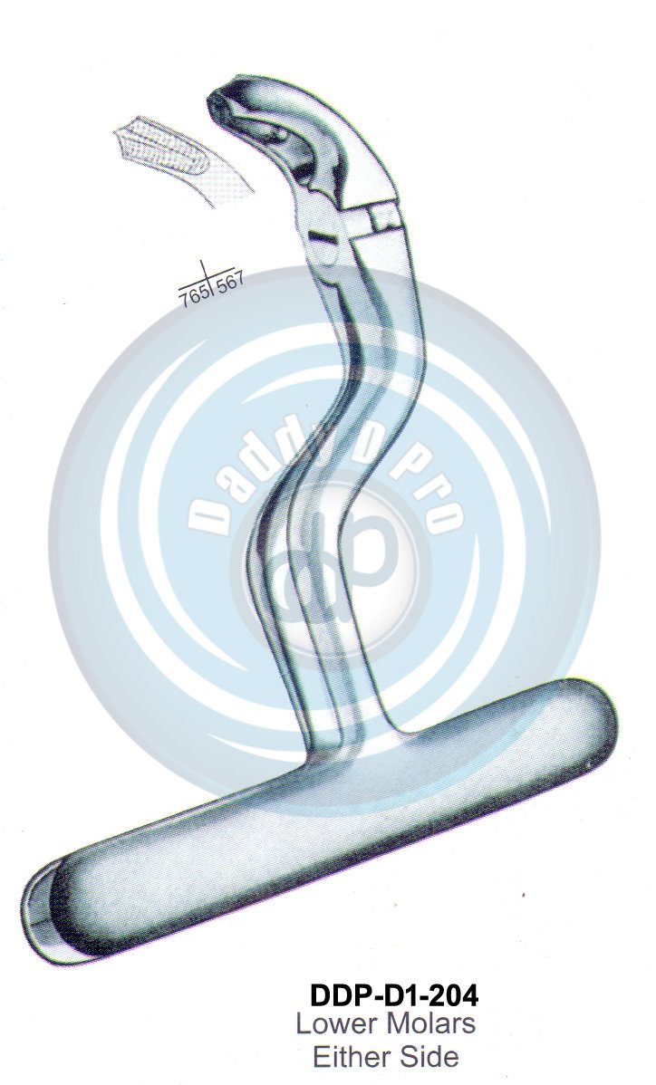 Tooth Extracting Forceps 765|567  (english pattern)