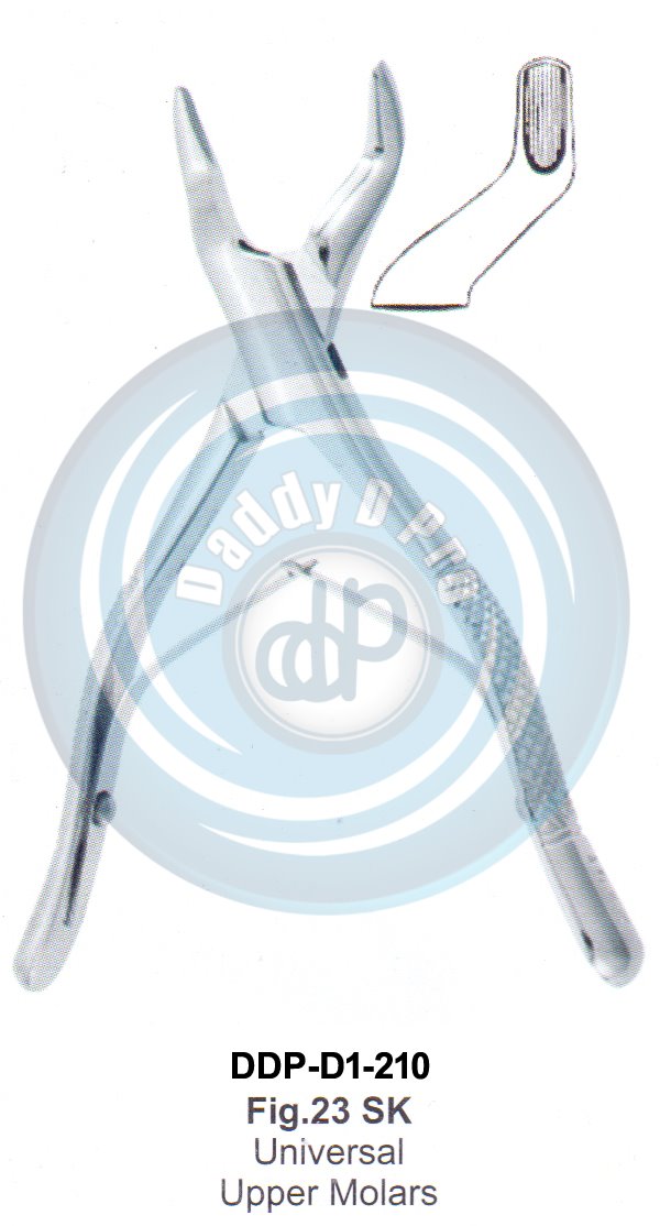 Tooth Extracting Forceps  Fig#23SK (english pattern) 