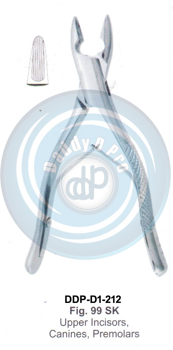 Tooth Extracting Forceps  Fig#99SK (english pattern) 