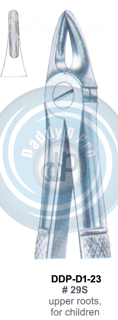 Tooth Extracting Forceps  Fig#29S (english pattern)