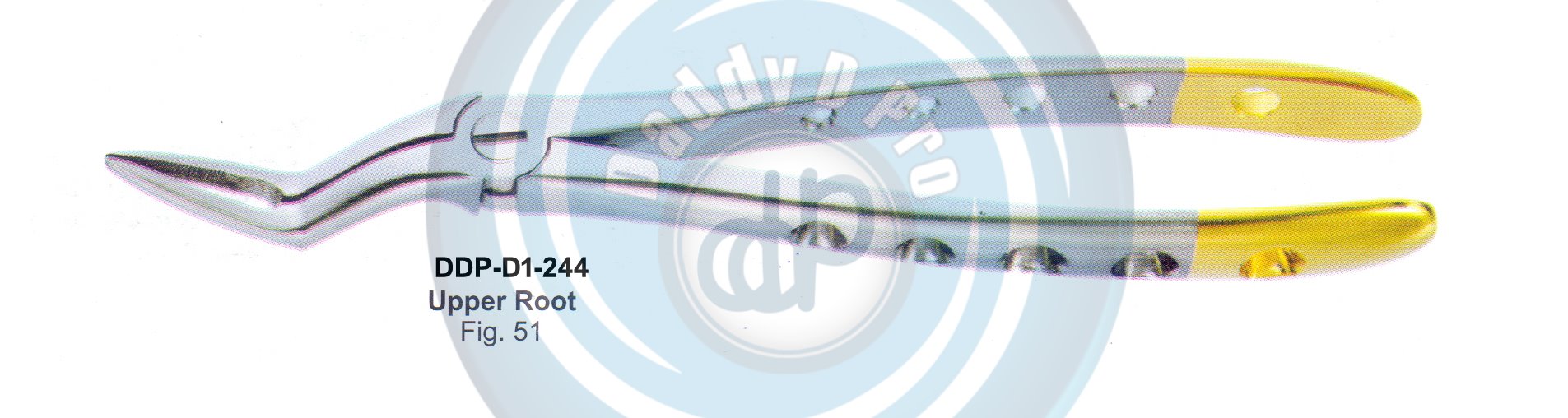 Tooth Extracting Forceps DEEP ROOT PICK FORCEPS  Fig#51 (english pattern) 