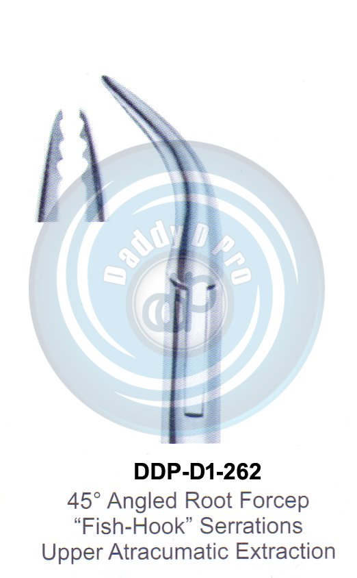 Tooth Extracting Forceps 45 DEGREE  (english pattern) 