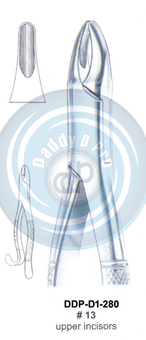 Tooth Extracting Forceps FIG# 10H  (english pattern)