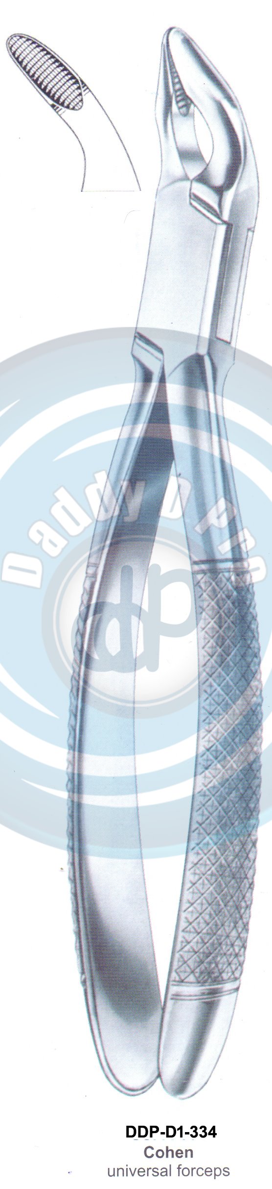 Tooth Extracting Forceps COHEN (english pattern)