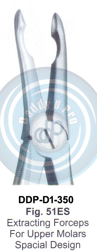 Tooth Extracting Forceps FIG#51ES (english pattern)