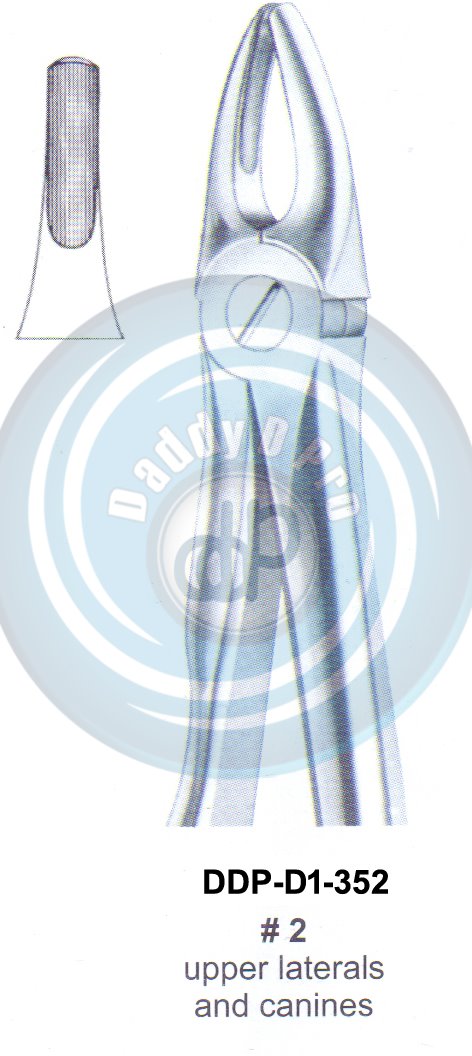 Tooth Extracting Forceps FIG#2 (english pattern)