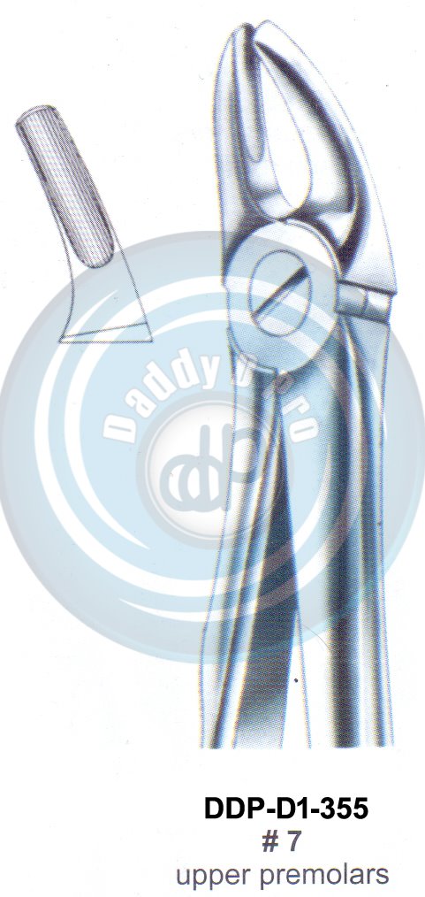 Tooth Extracting Forceps FIG#7 (english pattern)