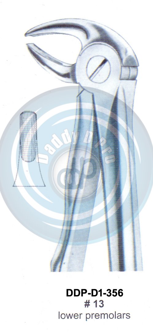 Tooth Extracting Forceps FIG#13 (english pattern)
