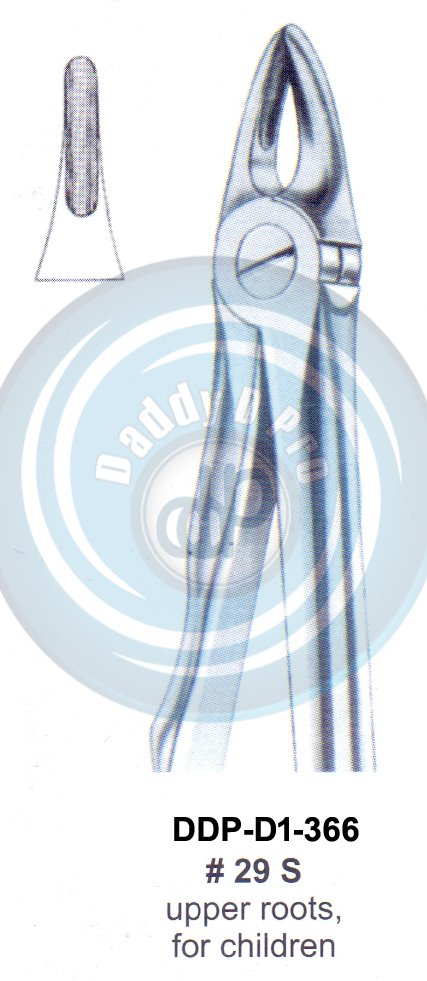 Tooth Extracting Forceps FIG#29 S (english pattern)