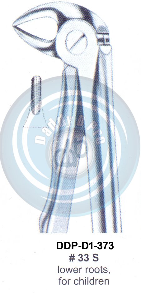 Tooth Extracting Forceps FIG#33 S (english pattern)