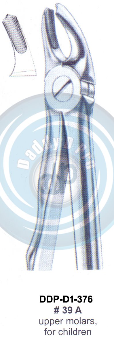 Tooth Extracting Forceps FIG#39 A (english pattern)