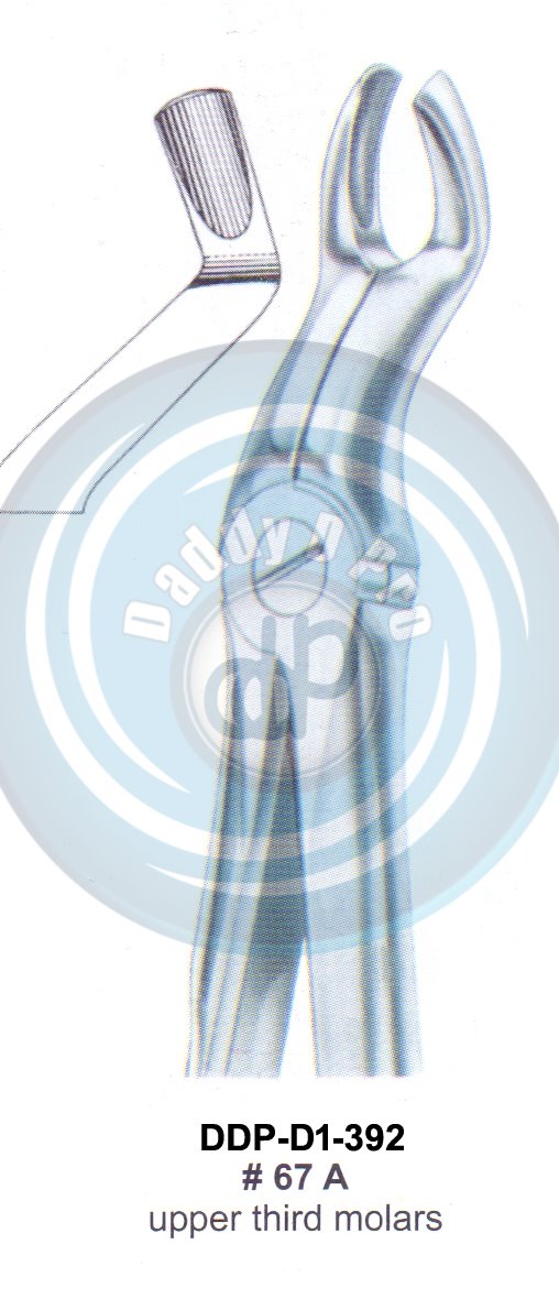 Tooth Extracting Forceps FIG#67 A (english pattern)