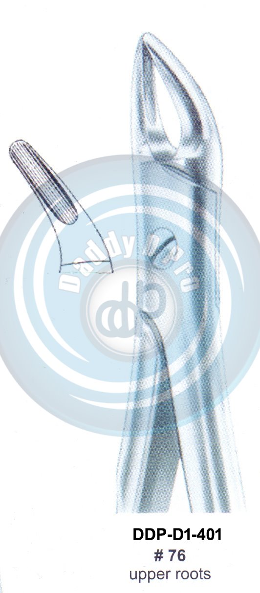 Tooth Extracting Forceps FIG#76 (english pattern)