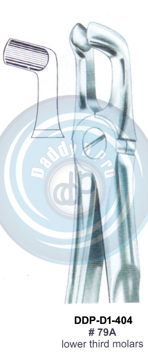 Tooth Extracting Forceps FIG#79A (english pattern)