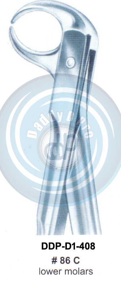 Tooth Extracting Forceps FIG#86 C (english pattern)