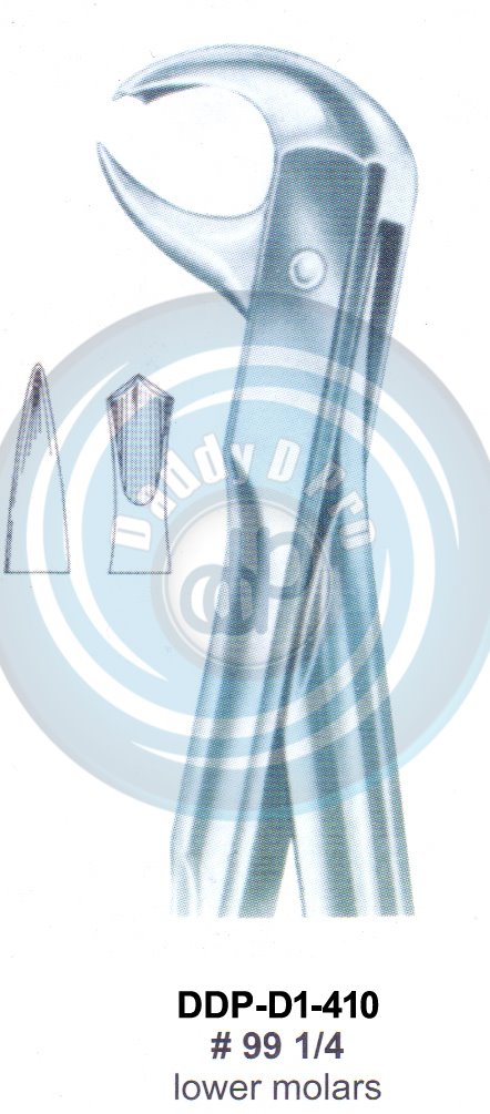Tooth Extracting Forceps FIG#99 1/4 (english pattern)
