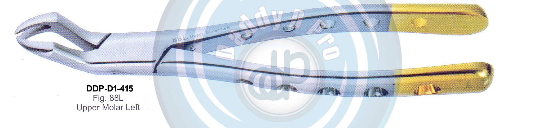 Tooth Extracting Forceps FIG#88L (english pattern)