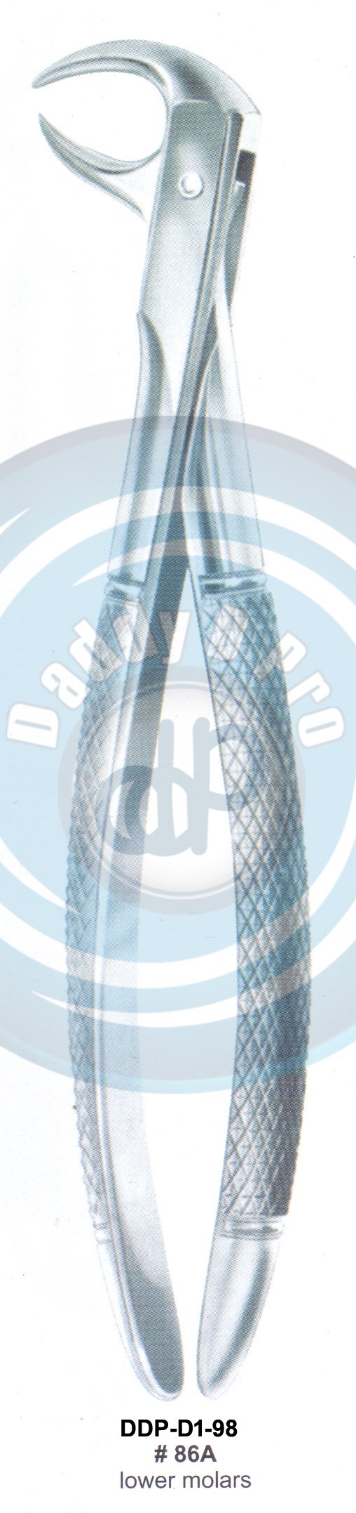 Tooth Extracting Forceps  Fig#86A (english pattern)