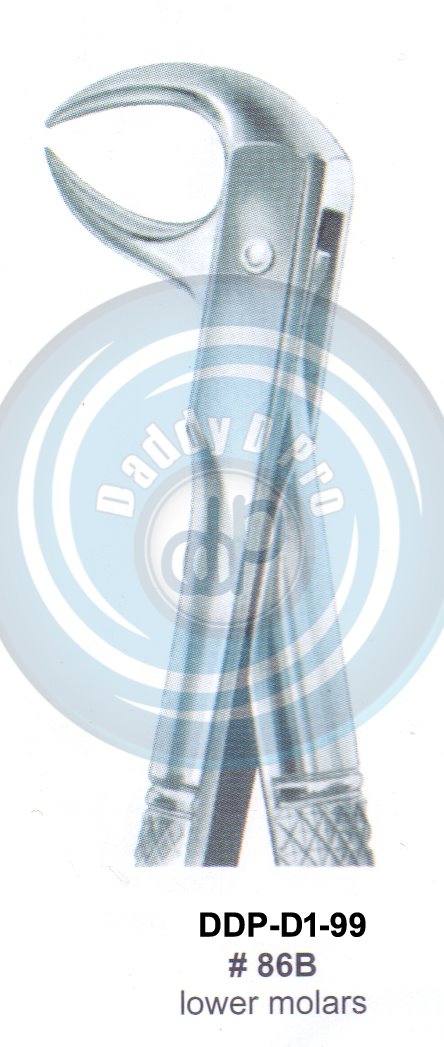 Tooth Extracting Forceps  Fig#86B (english pattern)