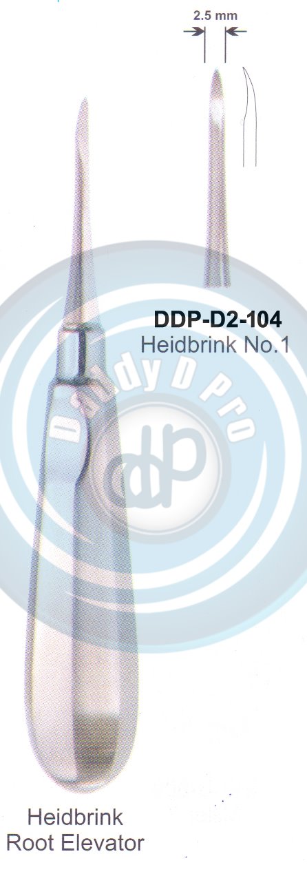 HEIDBRINK ROOTS ELEVATORS  NO.1 2.5MM