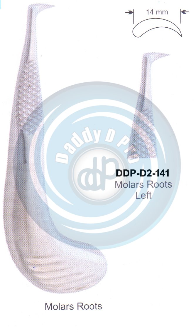 MOLOR ROOTS ELEVATORS 14MM LEFT