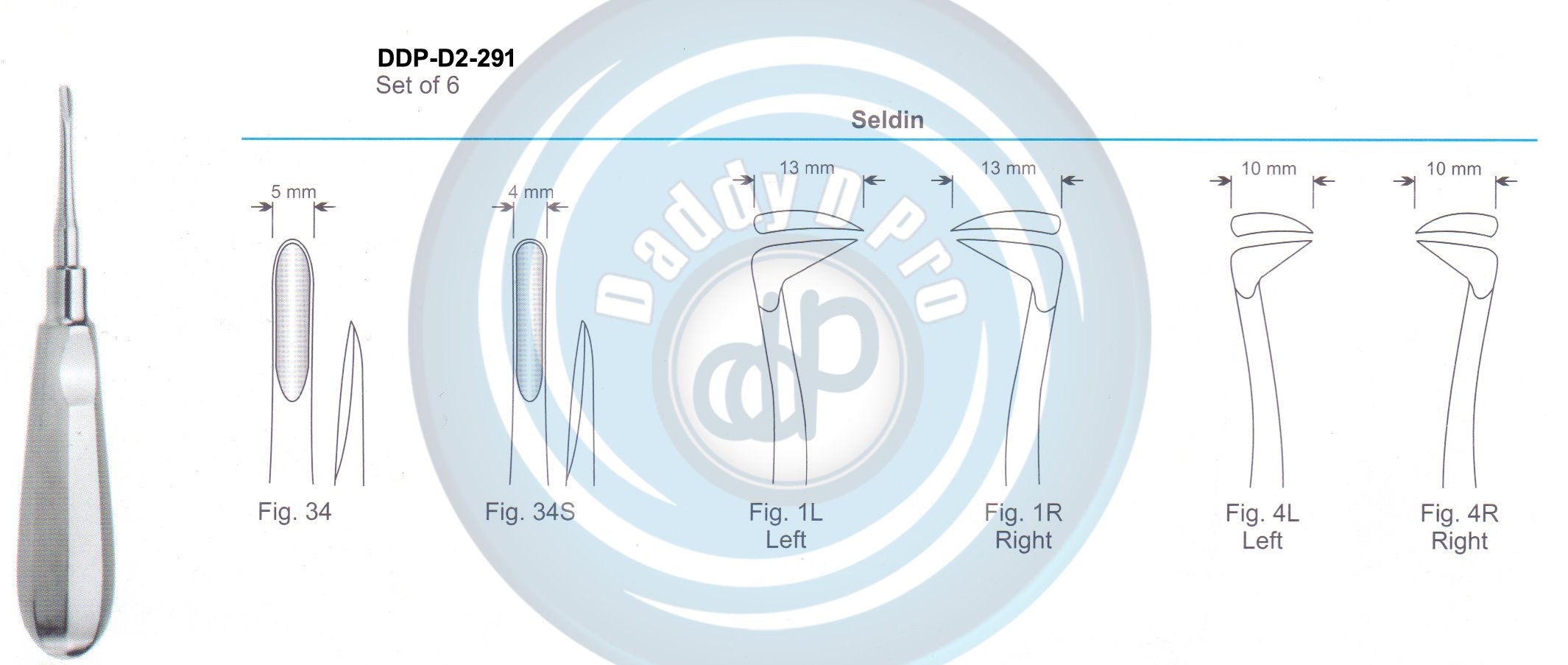 ROOTS ELEVATORS SET OF 6 (SELDIN)