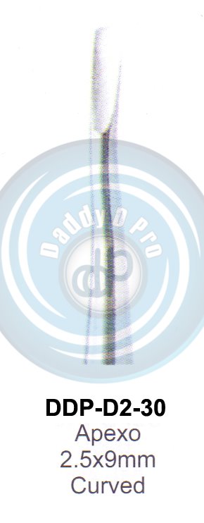 APEXO ROOT ELEVATOR 2.5X9MM CURVED