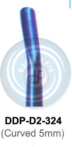 ROOTS ELEVATORS LUXATOR ELEVATORS SET OF 10 PCS- BLUE TITANIUM COATED TIPS CURVED 5.0MM