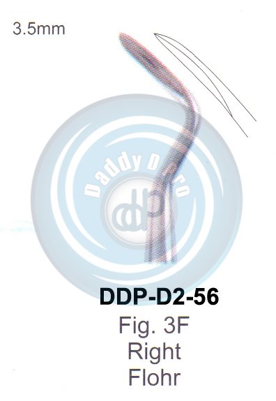 FLOHR ROOT ELEVATORS FIG# 2F RIGHT FLOHR 3.5MM