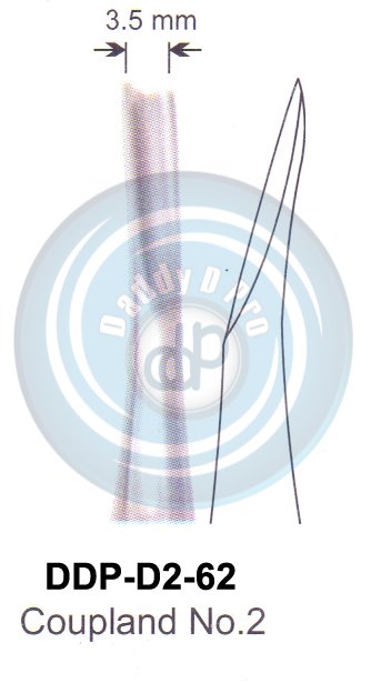 FLOHR ROOT ELEVATORS COUPLAND NO.2   3.5MM