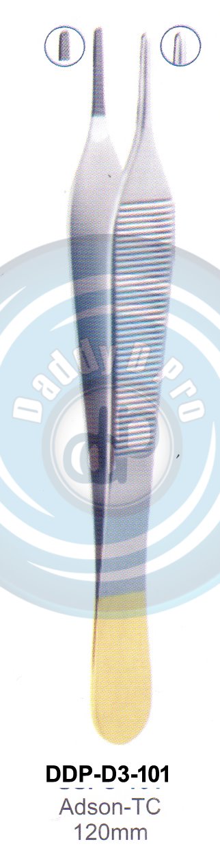 DENTAL TWEEZERS ADSON-TC 120MM
