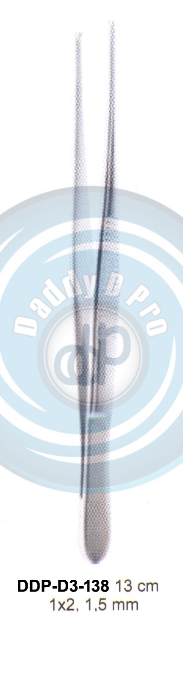 DENTAL TWEEZERS ADSON 1.5MM , 13CM , 1X2 TEETH
