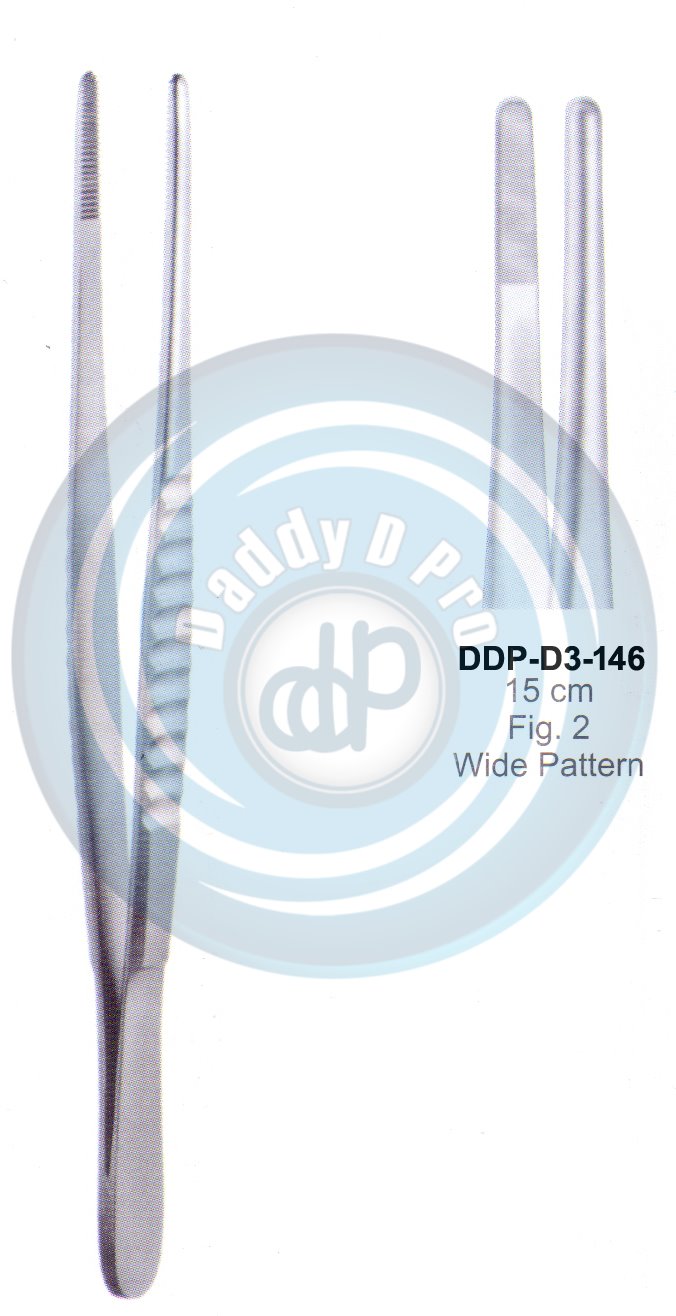 DENTAL TWEEZERS FIG.2 15CM THIN PATTERN