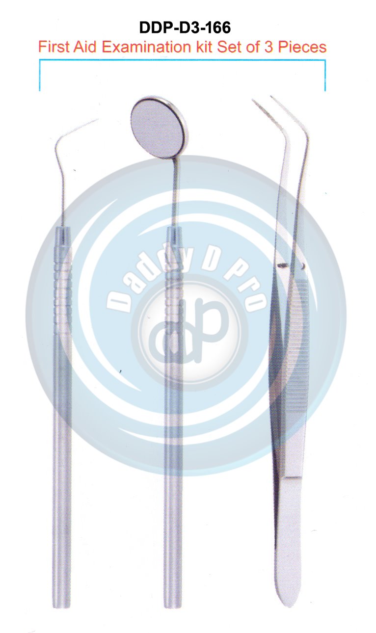 EXAMINATION SETS FIRST AID EXAMINATION KIT SET OF 3 PIECES