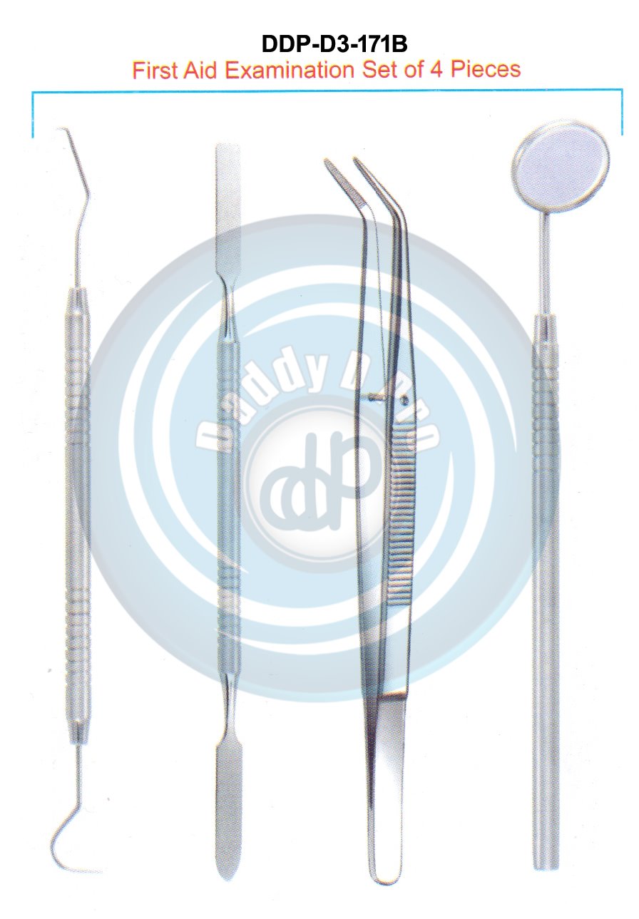 EXAMINATION SETS FIRST AID EXAMINATION KIT SET OF 3 PIECES