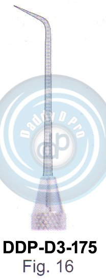EXPLORERS PROBES SINGLEENDED PROBE SOLID HANDLE 6MM, LENGHT 150MM FIG.16