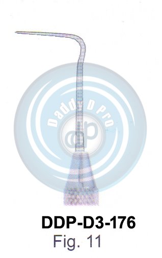 EXPLORERS PROBES SINGLEENDED PROBE SOLID HANDLE 6MM, LENGHT 150MM FIG.11