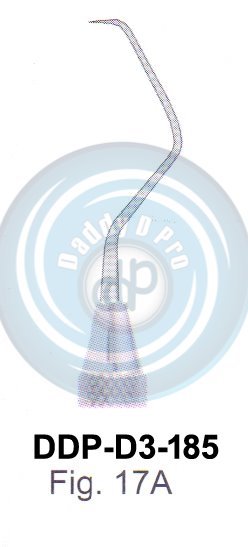 EXPLORERS PROBES SINGLEENDED PROBE SOLID HANDLE 6MM, LENGHT 150MM FIG.17A