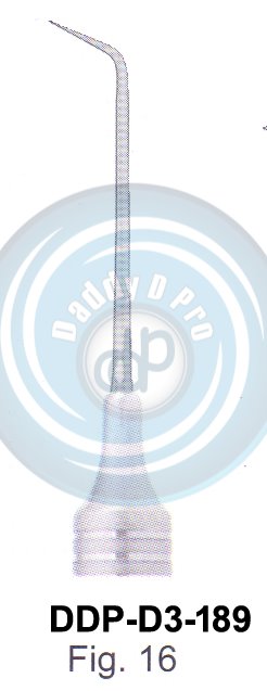 EXPLORERS PROBES SINGLEENDED PROBE HOLLOW HANDLE 8MM, LENGHT 150MM FIG.16