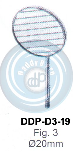 MIRRORS & HANDLES RHODIUM 20MM FIG.3