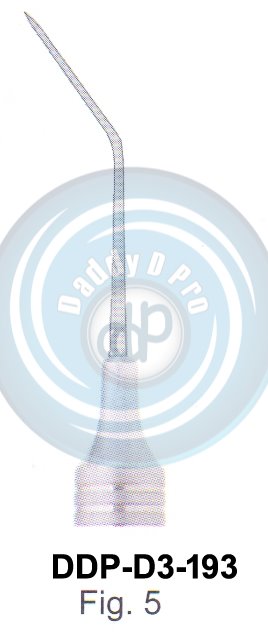 EXPLORERS PROBES SINGLEENDED PROBE HOLLOW HANDLE 8MM, LENGHT 150MM FIG.5