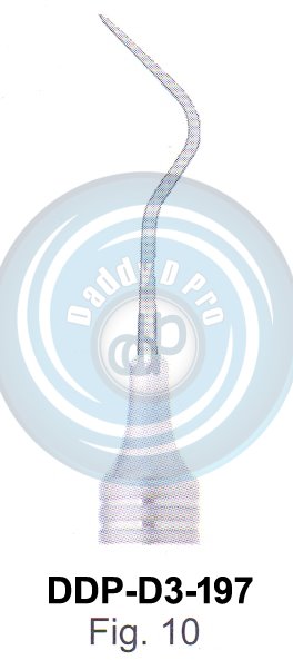 EXPLORERS PROBES SINGLEENDED PROBE HOLLOW HANDLE 8MM, LENGHT 150MM FIG.10