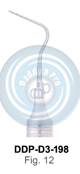 EXPLORERS PROBES SINGLEENDED PROBE HOLLOW HANDLE 8MM, LENGHT 150MM FIG.12