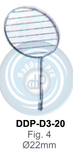 MIRRORS & HANDLES RHODIUM 22MM FIG.4