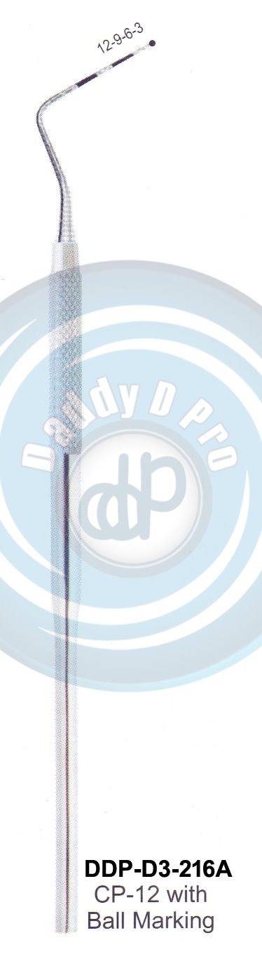 EXPLORERS PROBES EXPLORERS INSTRUMENTS AVAILABLE IN HOLLOW HANDLE 8MM, 10MM SOLID HANDLE 6MM CP-12  BALL MARKING