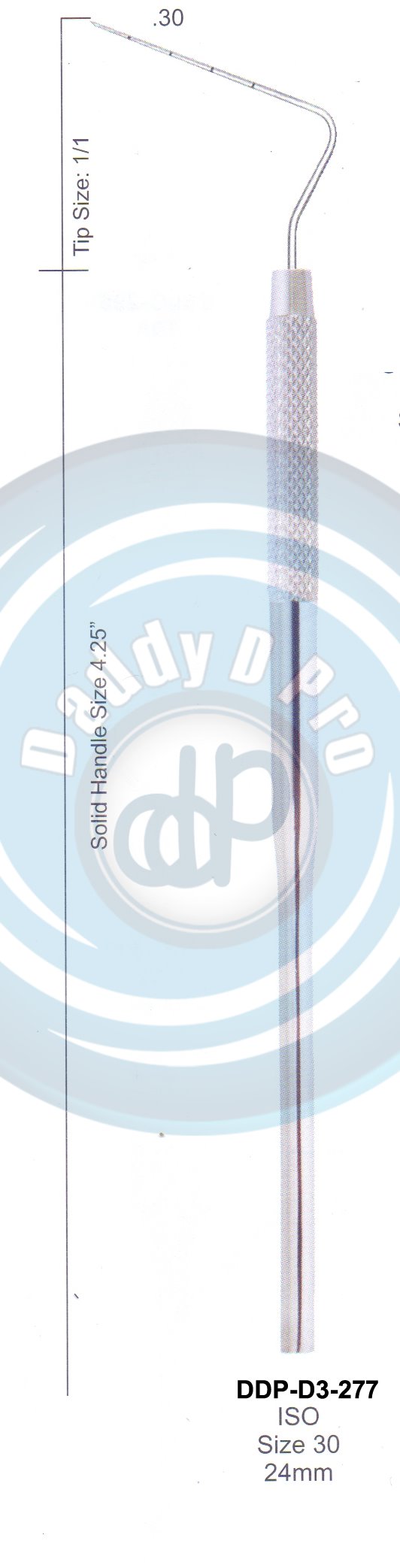 PERIODONTAL INSTRUMENTS SPREADERS ISO SIZE 30 24MM